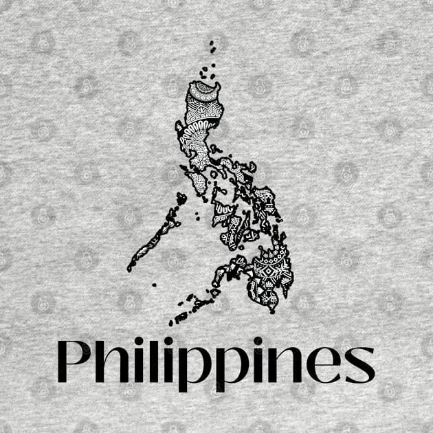 Pinay OFW Map Philippines Pride by CatheBelan